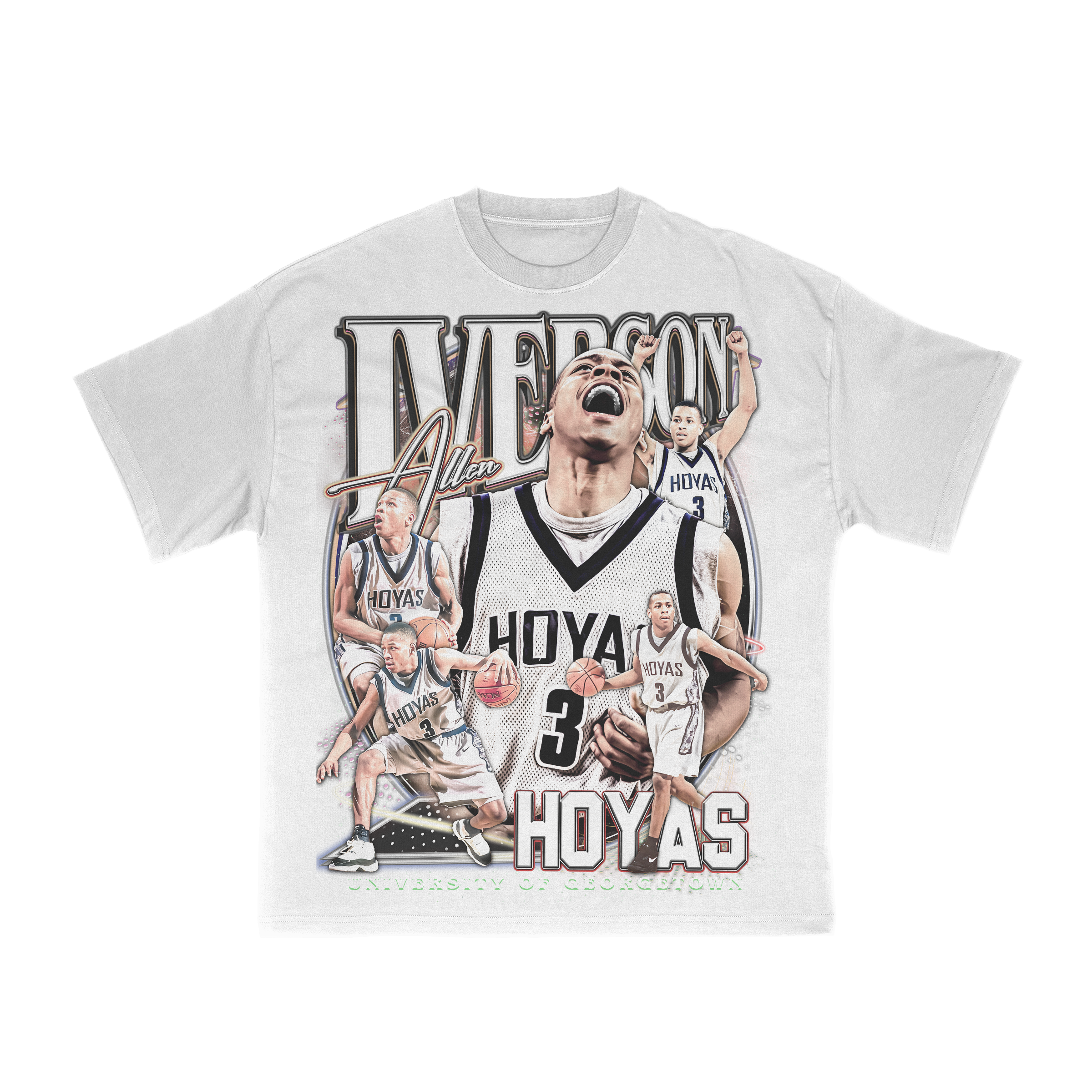 Allen Iverson Georgetown Hoyas Tee
