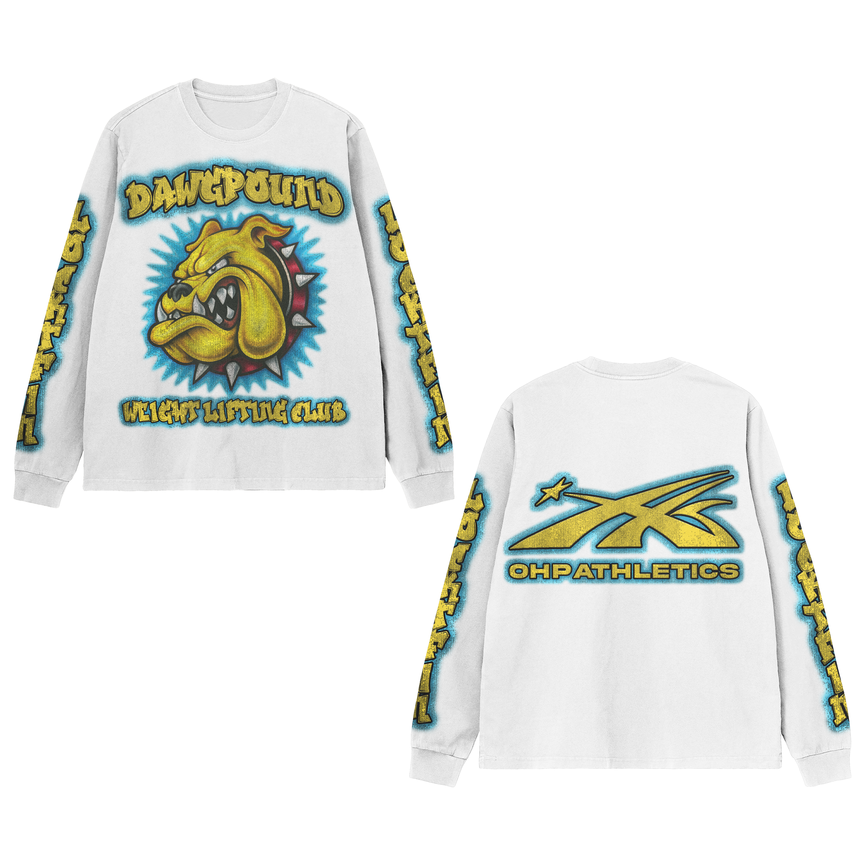Shock Drop** Dawg Pound Weightlifting Club Long-Sleeve