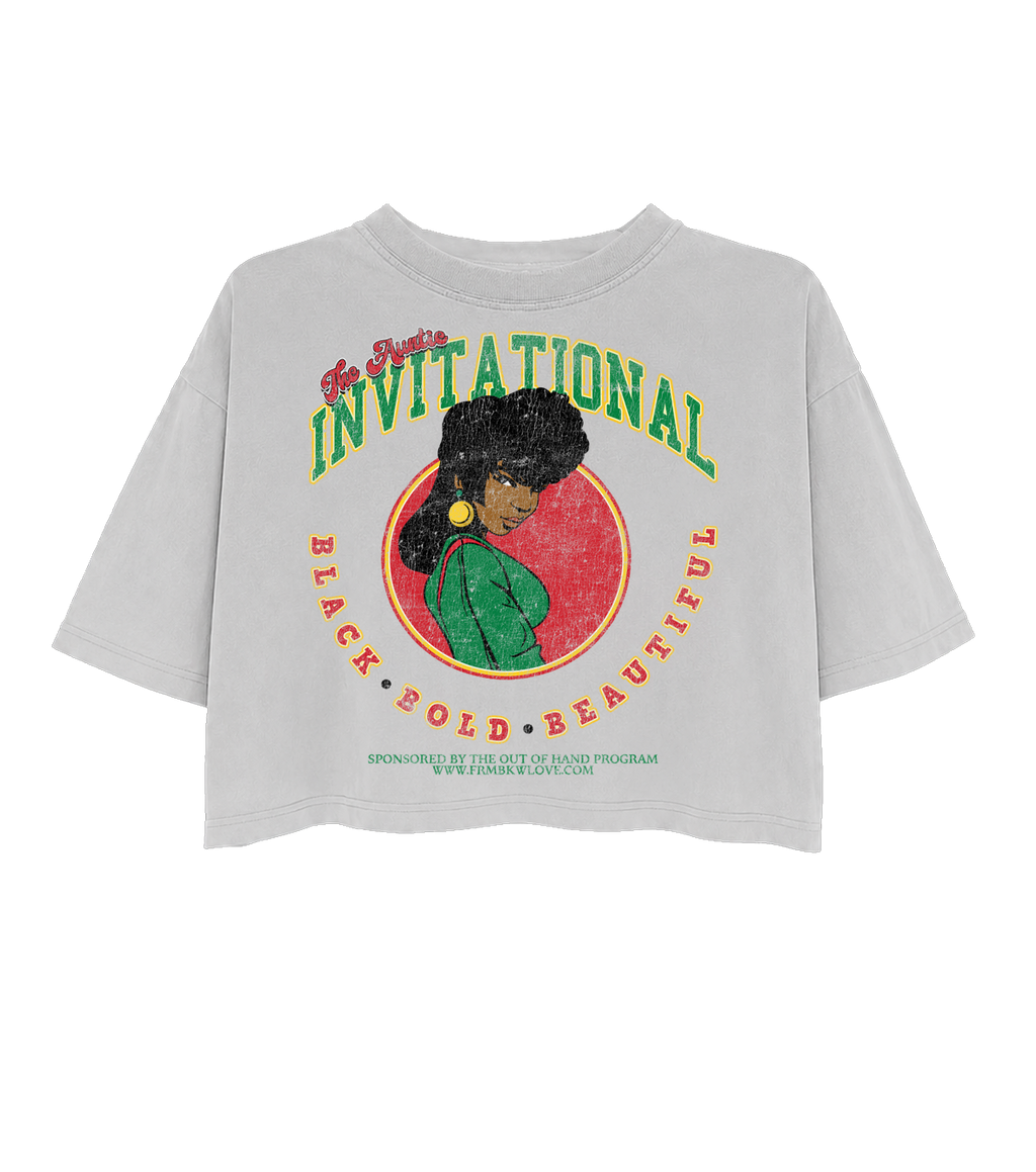 Auntie Invitational Sounds of Blackness Tee WO's Cropped Tee