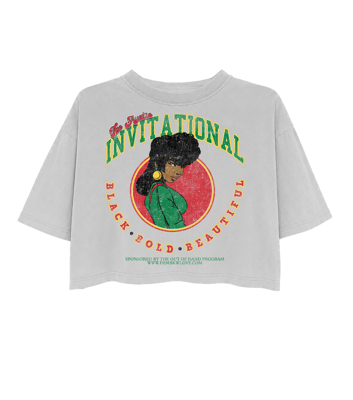 Auntie Invitational Sounds of Blackness Tee WO's Cropped Tee