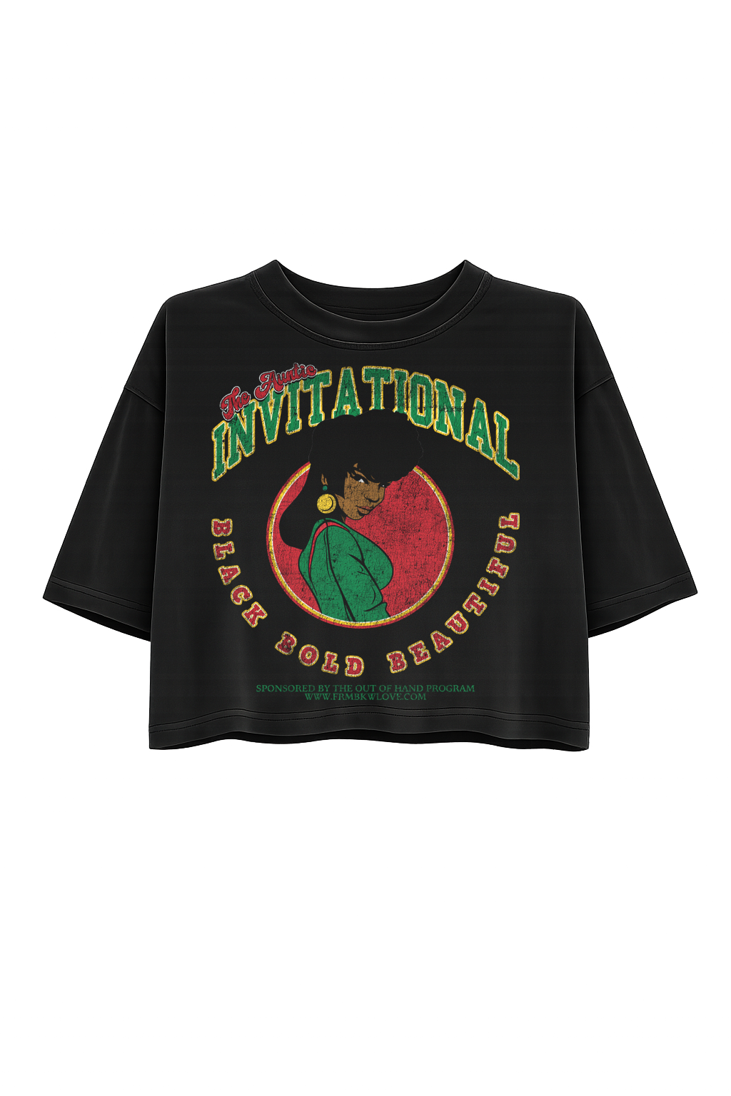 Auntie Invitational Sounds of Blackness Tee WO's Cropped Tee