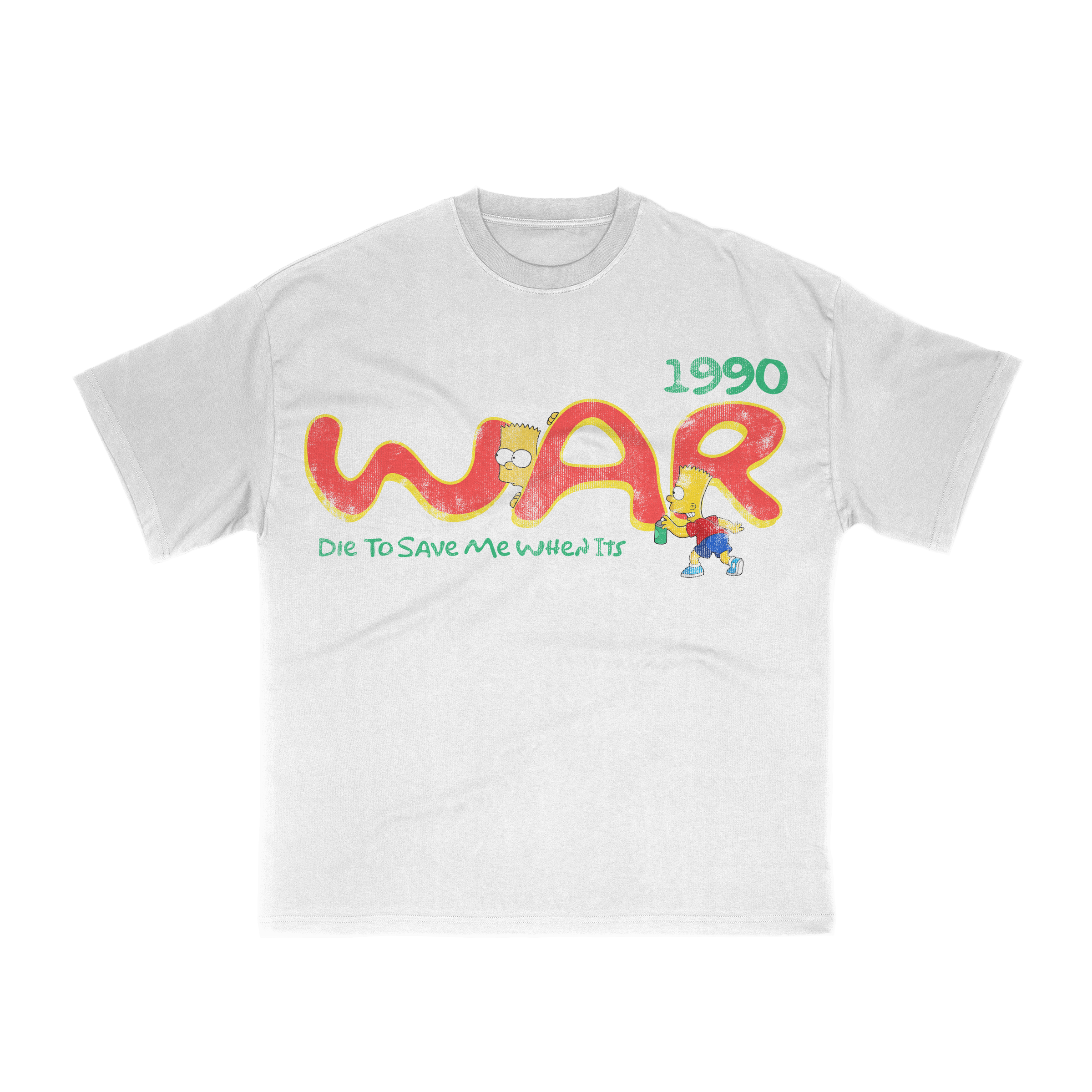 Bart War Baby Tee
