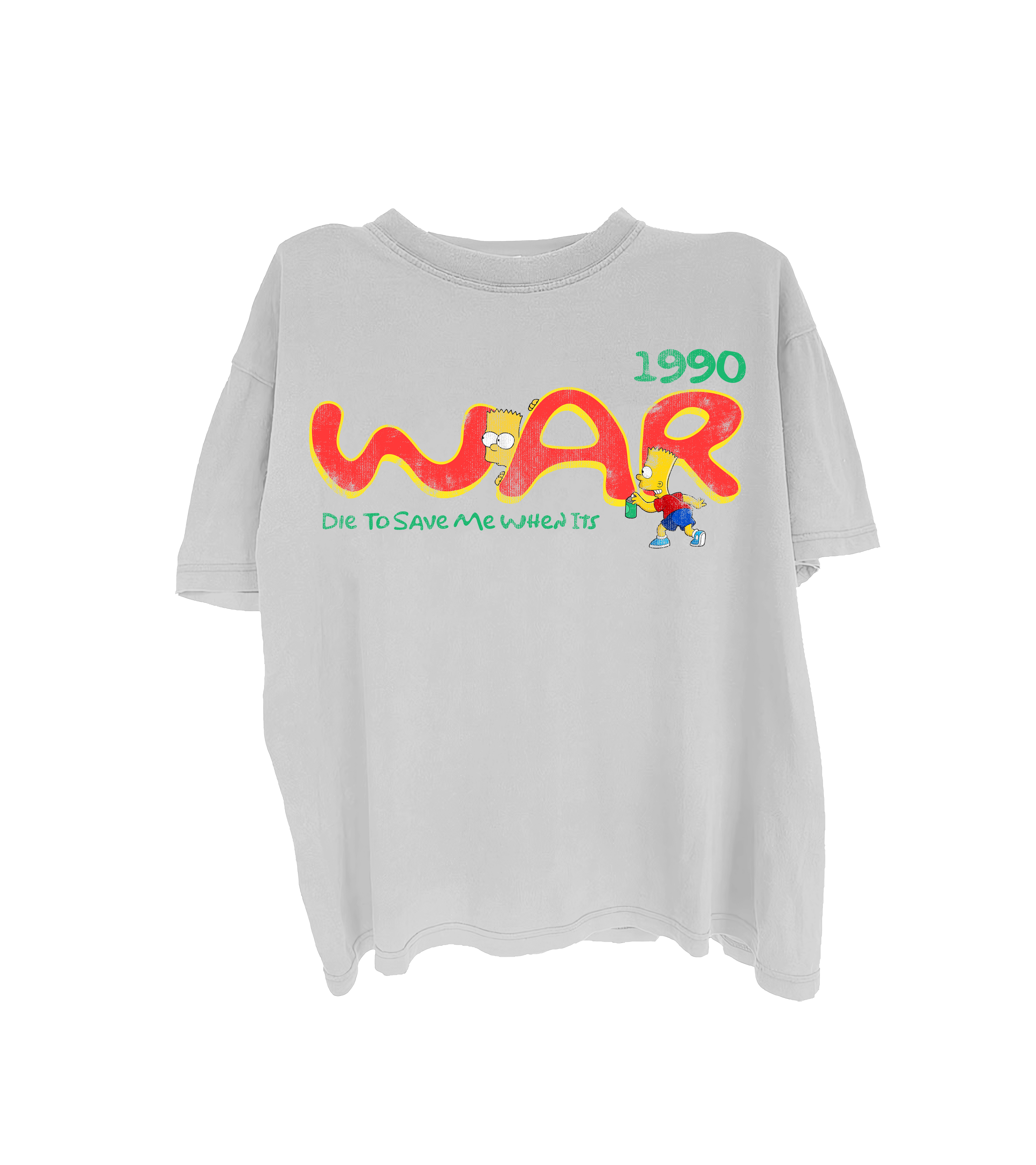 Bart War Baby Tee