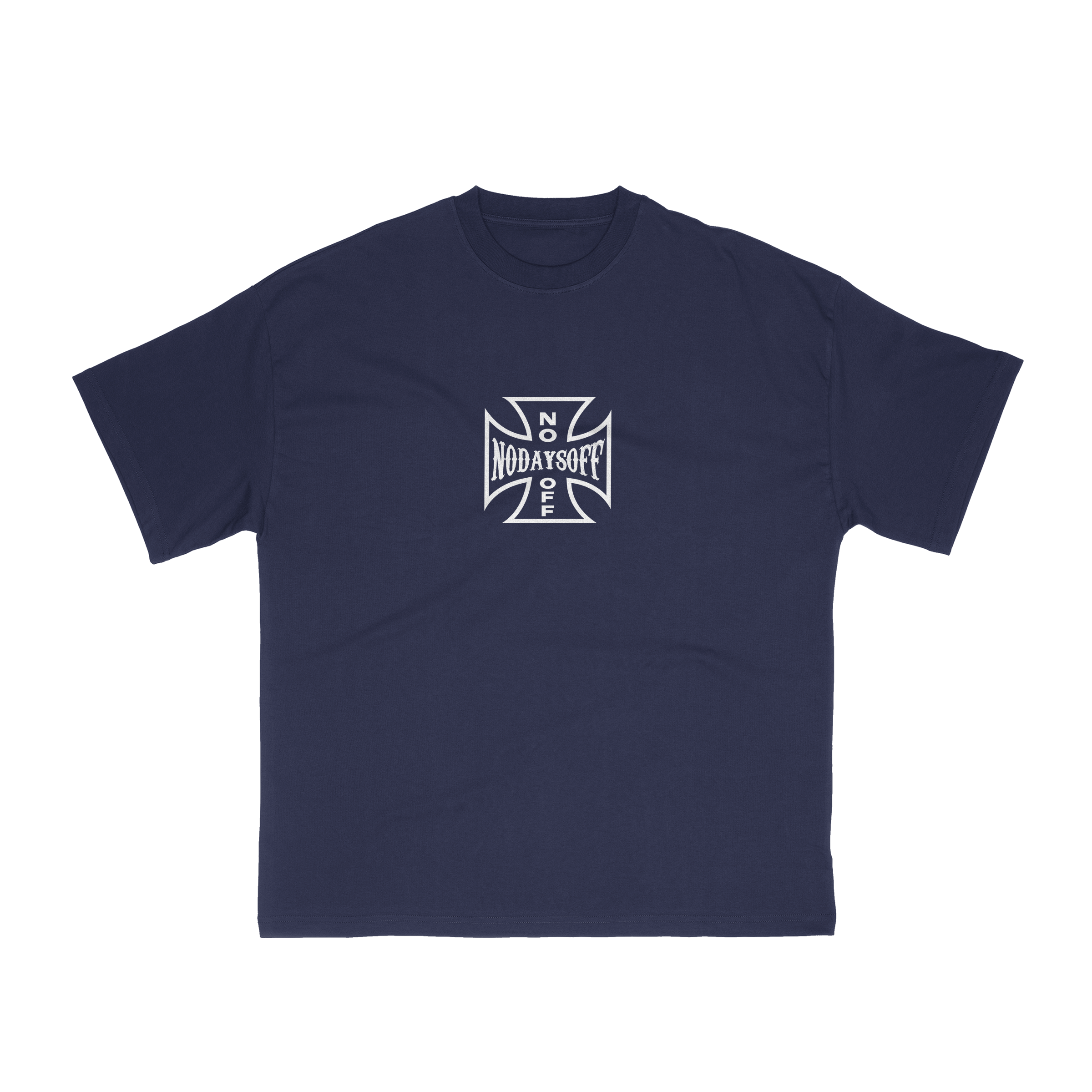 No Days Off Logo Tee Navy