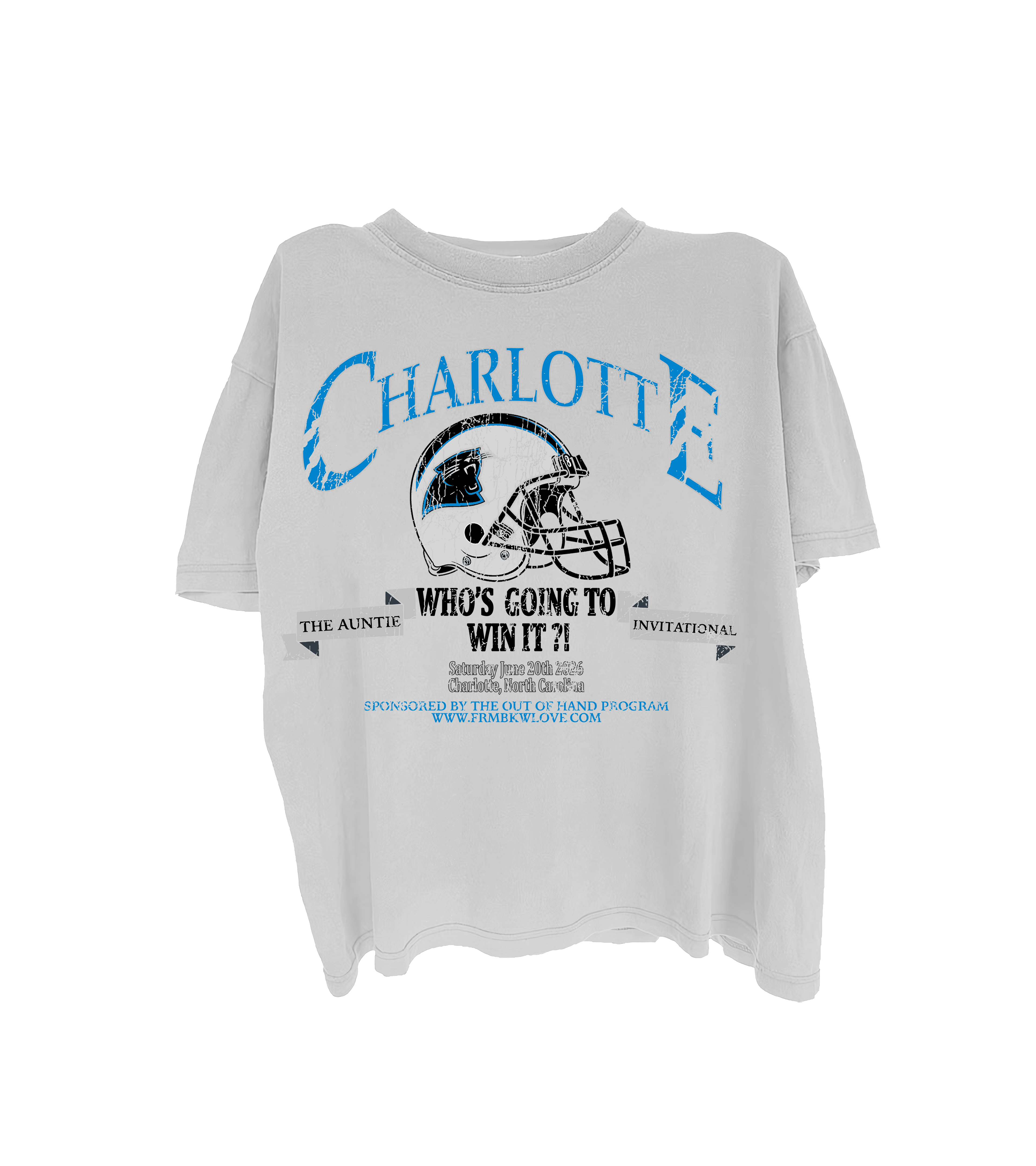 Aunt Invitational Carolina Panthers Super Bowl Tee