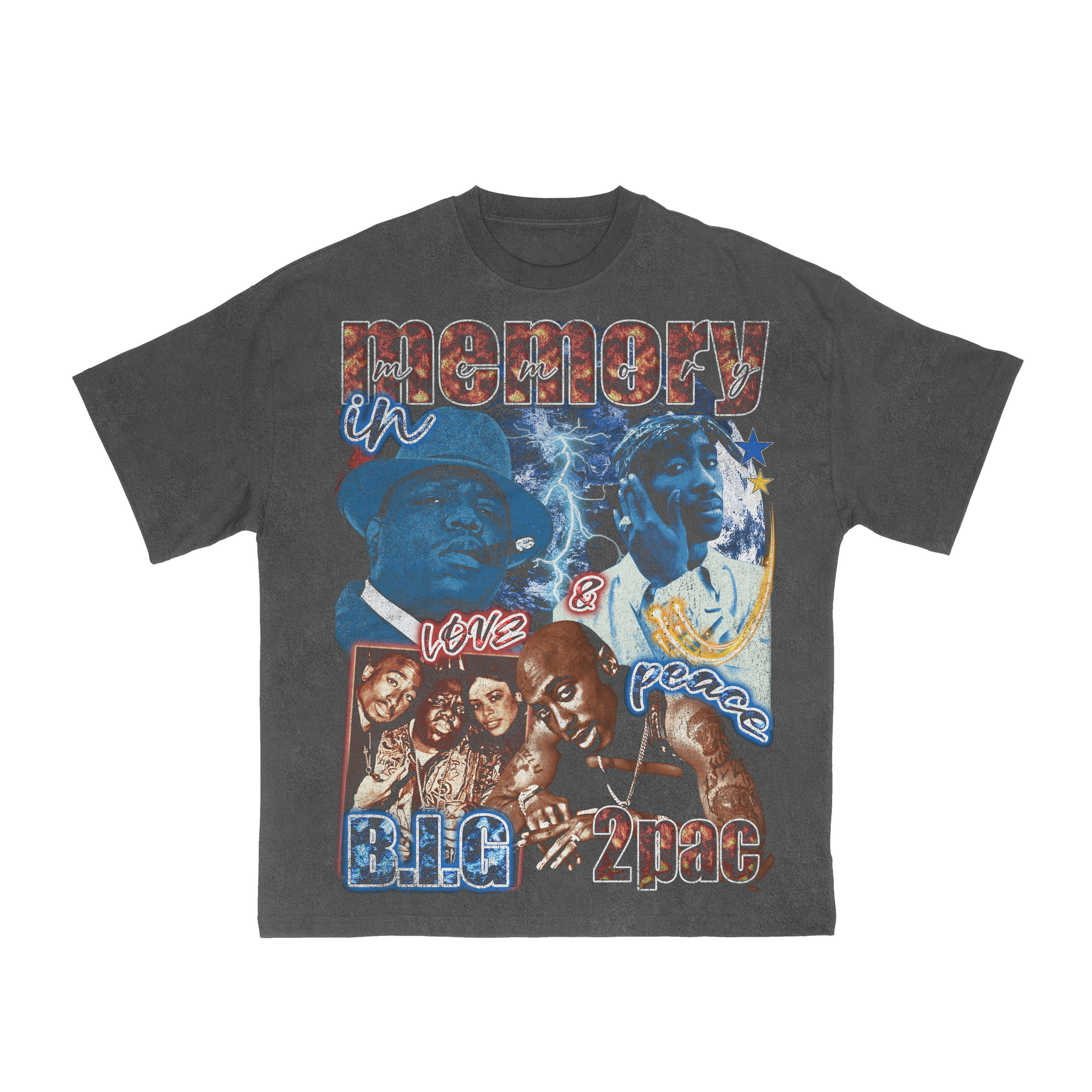 Biggie and Tupac In Loving Memory Tee